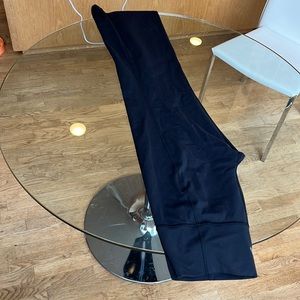 lululemon size 12 tall black straight leg